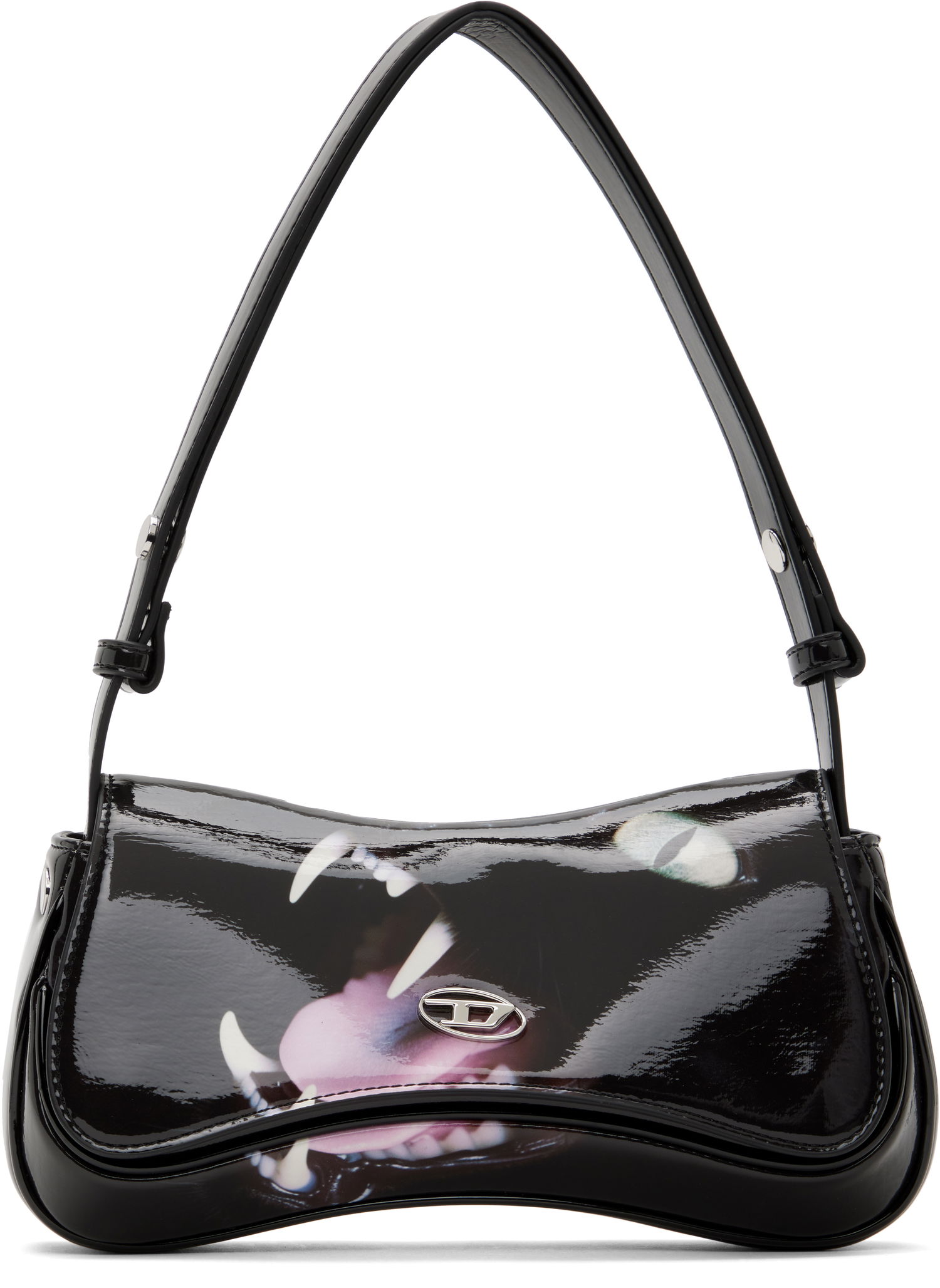 Kabelka Diesel Play Print Clutch Bag Čierna | X10202 P6019, 0