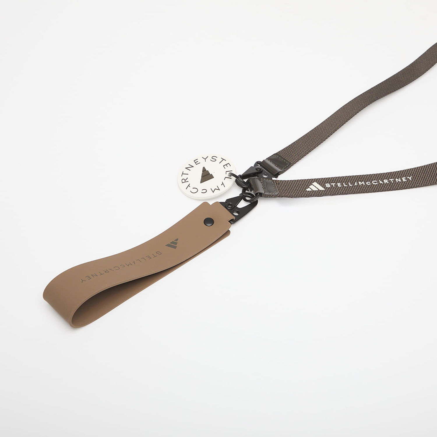 Kľúčenka adidas Performance Stella McCartney Lanyard Hnedá | JZ5512, 1