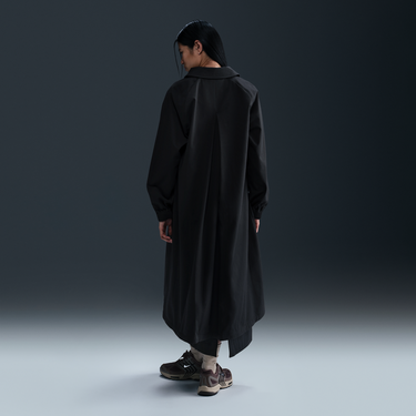 Pláštenka Nike Nike Sportswear Collection Loose Fit Twill Trench Coat Čierna | HF9412-010, 4