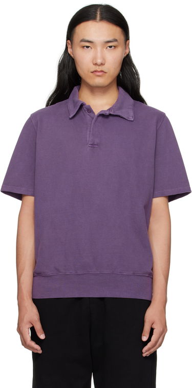 Polo tričko LES TIEN Les Tien Piqué Banded Tennis Polo Fialová | PK-2070-PD, 0