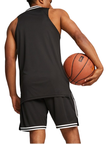 Dres Puma Hoops Team Game Jersey Čierna | 676628-01, 3