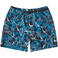 Plavky Nike Shred Camo Voyage 5" Cargo Shorts "Blue Lightning" Navy | NESSD461-480, 1