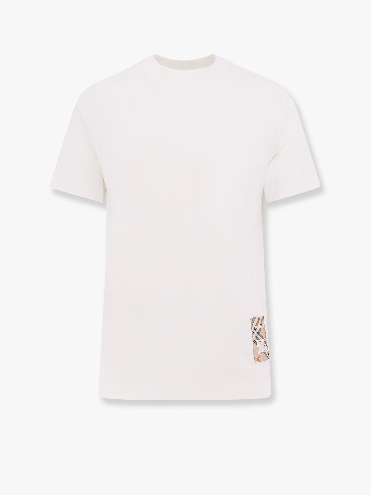 White Short Sleeve T-Shirt with Pocket