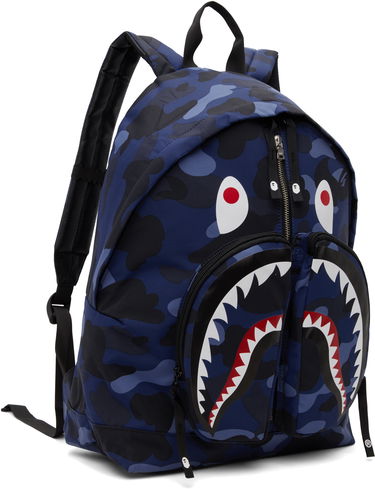Batoh BAPE Camo Shark Daypack Backpack Červená | 001BAL801001M, 4