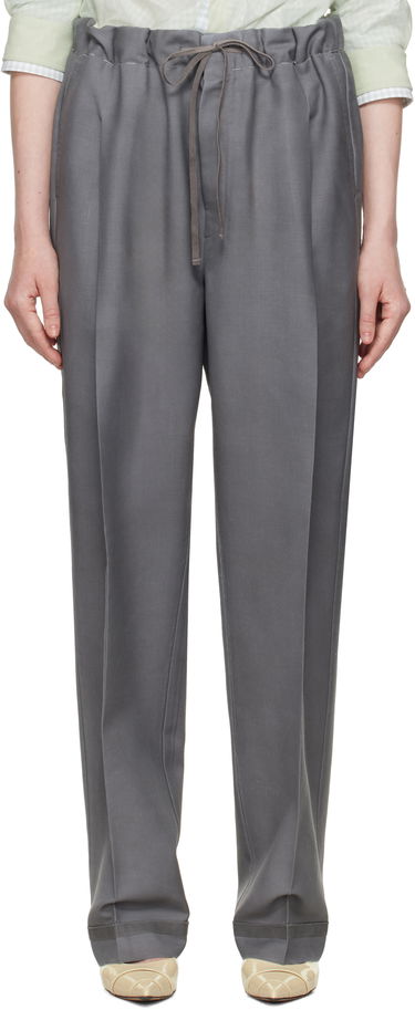 Nohavice Maison Margiela Maison Margiela Mohair Trousers Šedá | S51KA0572 M35301, 0