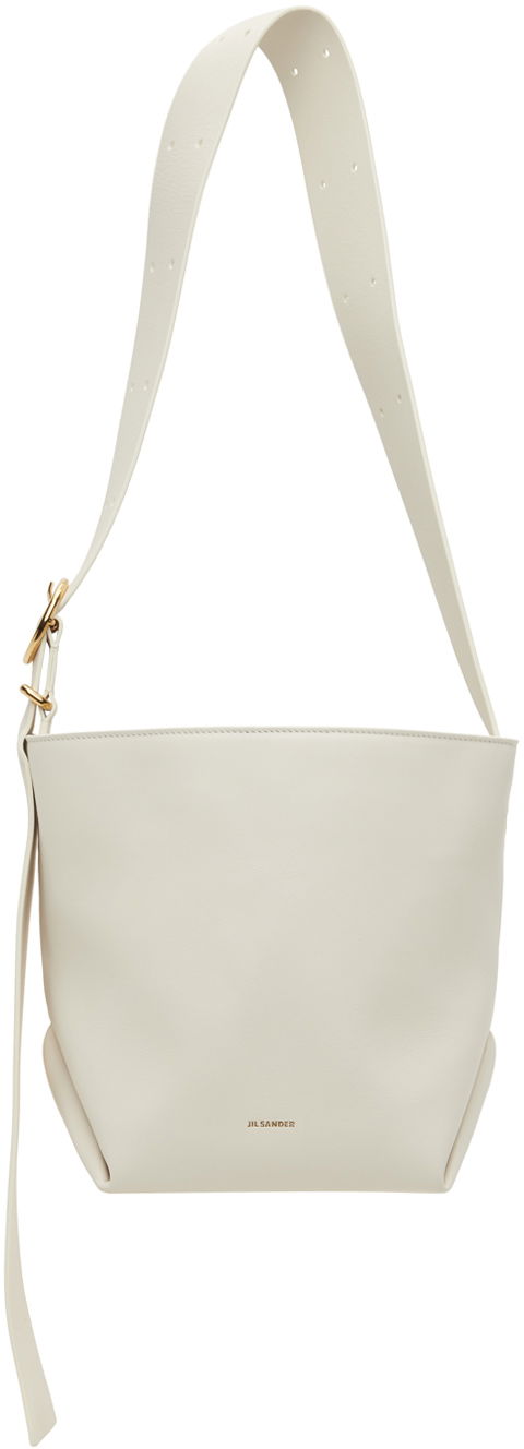 Tote bag Jil Sander Small Tote Bag Biela | J07ZH0017_P6581, 0
