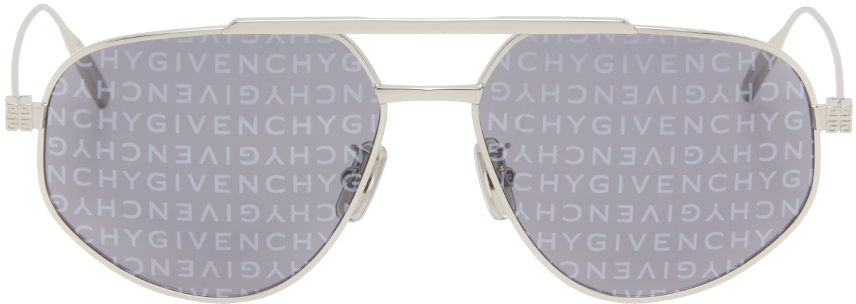 Slnečné okuliare Givenchy Silver GV Speed Sunglasses Šedá | GV40058U 192337138898, 0