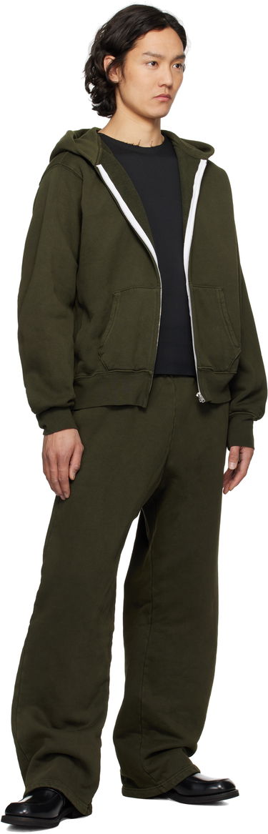 Tepláky LES TIEN Les Tien Heavyweight Puddle Sweatpants Zelené | CF-3023-PD, 3
