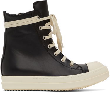 Tenisky a topánky Rick Owens Ramones High 'Black Milk' Čierna | RP02B6890 LPO, 0