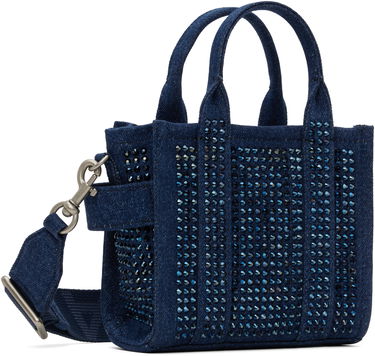 Tote bag Marc Jacobs Marc Jacobs 'The Crystal Denim Crossbody' Tote Bag Modrá | 2S5HCR019H03, 2