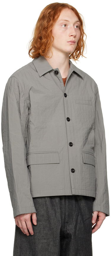 Vetrovka sage NATION SAGE NATION Quilted Jacket Šedá | SO35 QUILTED JACKET, 1