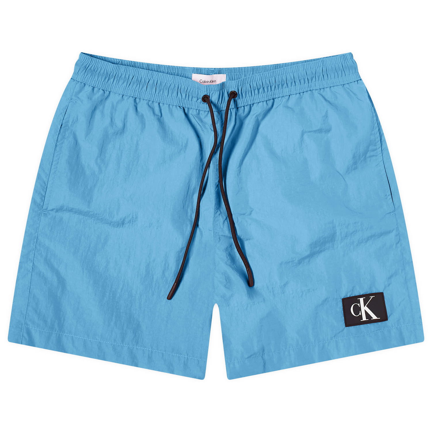 Šortky CALVIN KLEIN Monogram Logo Nylon Tyrkysová | KM0KM00980CGY, 0