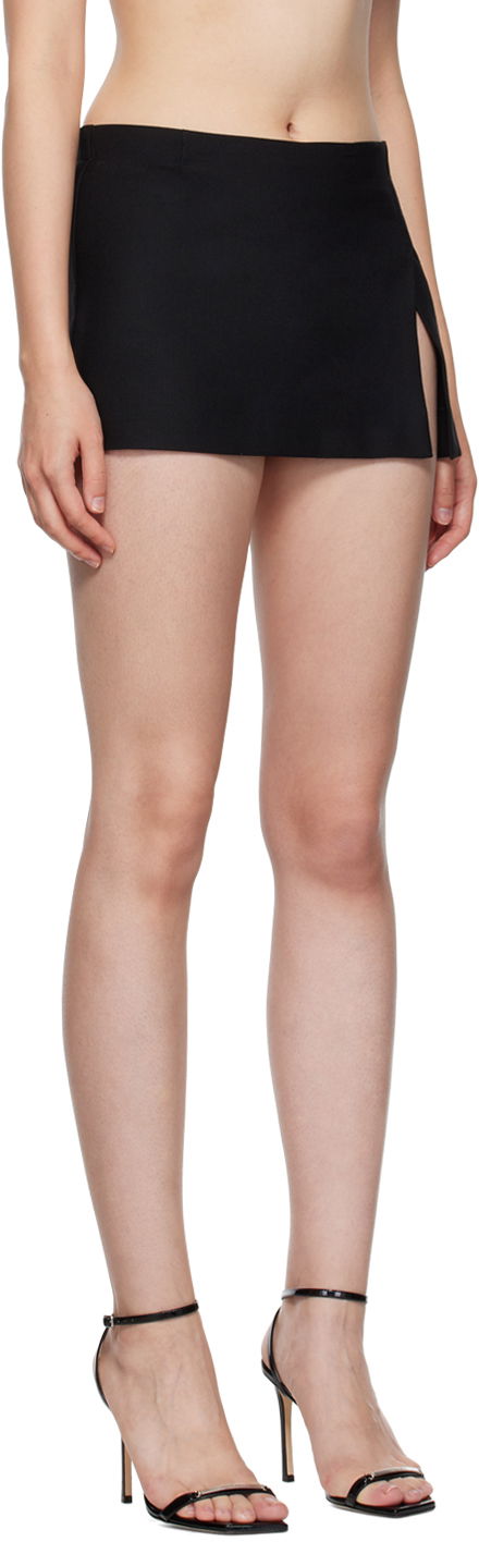 Sukňa Miaou Miaou Micro Miniskirt Čierna | 4012-CL-BLK, 1