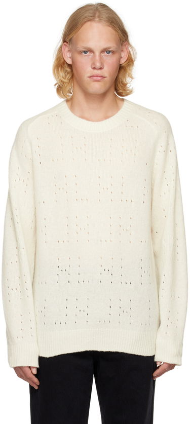 Sveter Helmut Lang Crewneck Knit Sweater Biela | M10HM702, 0