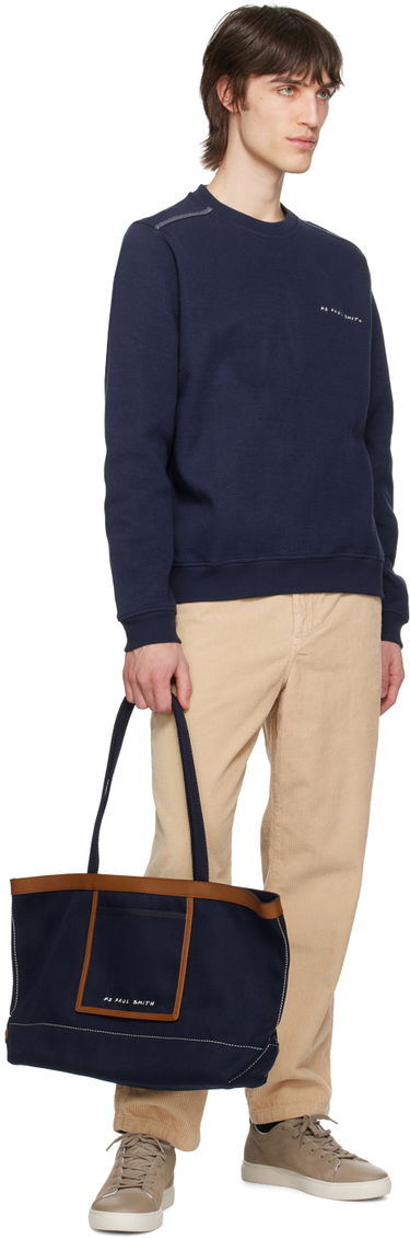 Tote bag Paul Smith PS Paul Smith Embroidered Tote Bag Navy | M2A-7623-MCOSTI-47-0, 3