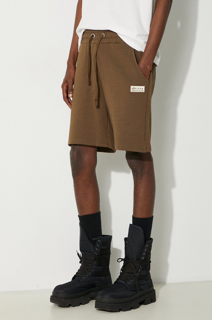 Šortky Alpha Industries Shorts Hnedá | 106365.629, 0
