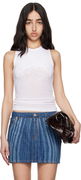 Jean Paul Gaultier Viscose Jersey Tank Top