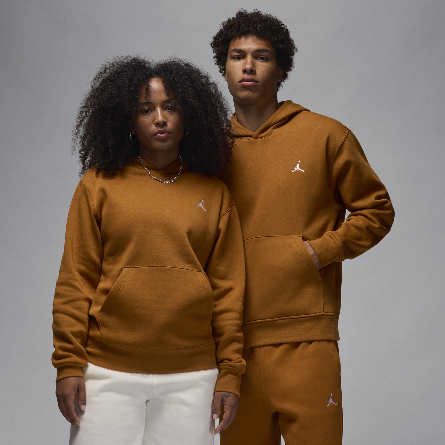 Mikina Jordan Brooklyn Fleece Oranžová | FV7281-228, 0