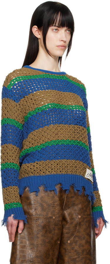Sveter Andersson Bell Andersson Bell Damaged Stripe Knit Sweater Rôznofarebný | atb1239u, 1