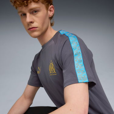 Tričko Puma Olympique de Marseille KING T-Shirt Šedá | 781588-19, 3