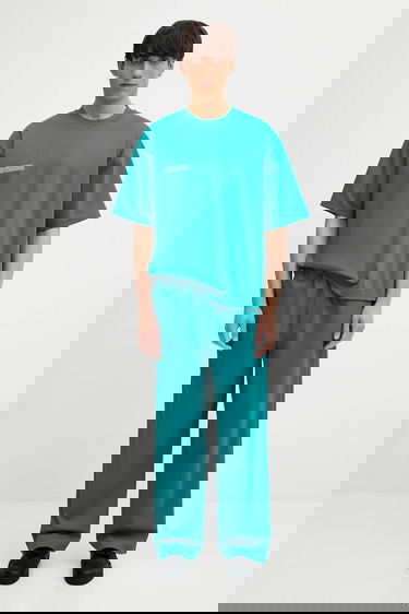 Tričko PANGAIA Pangaia DNA Oversized T-Shirt Zelené | 10002572, 7