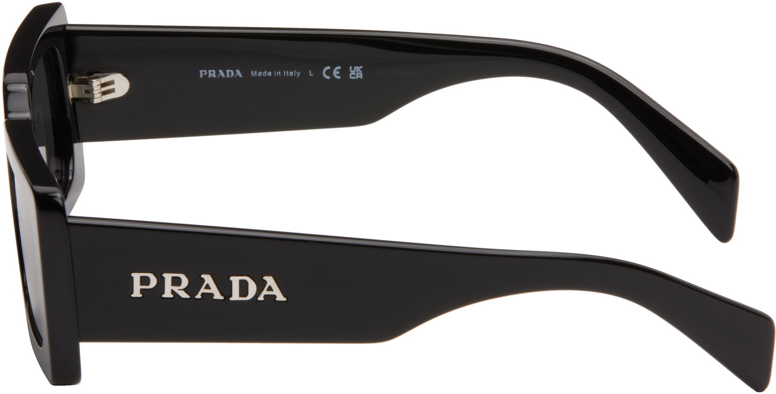 Rectangle Acetate Sunglasses With Script Logo