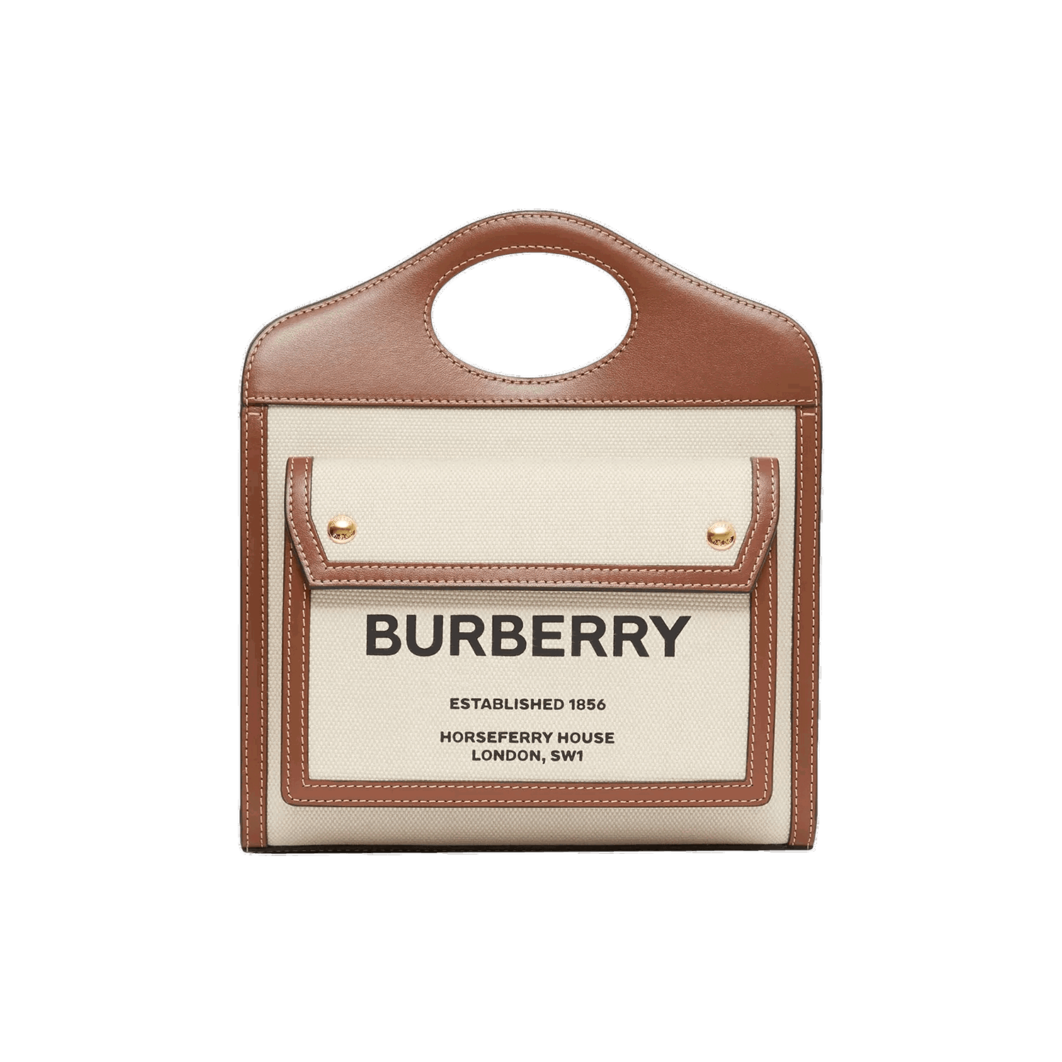 Kabelka Burberry Mini Pocket Bag Hnedá | 8039361, 0