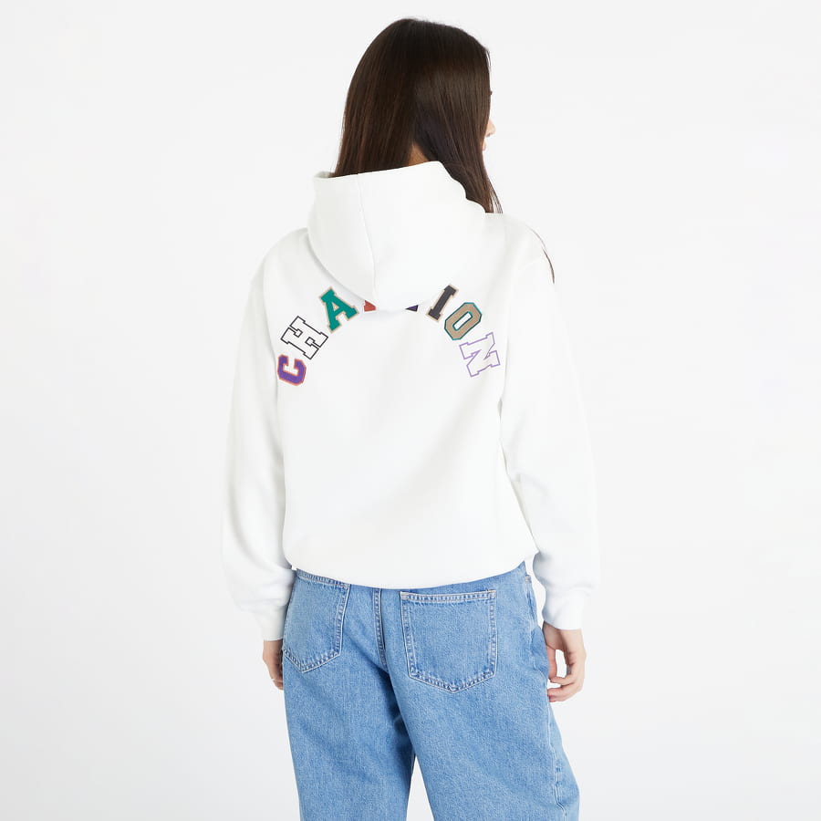 Mikina Champion Hooded Sweatshirt Biela | 116630 CHA WW033, 1