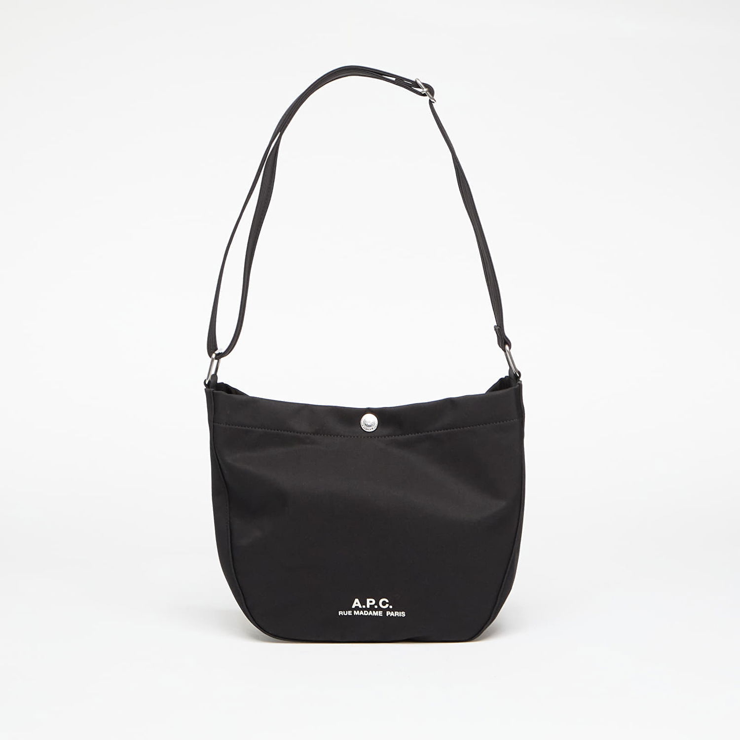 Taška cez rameno A.P.C. Journal Small Satchel Čierna | PSAKR-M67010 LZZ, 0