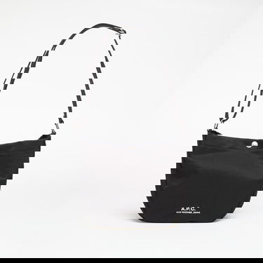 Taška cez rameno A.P.C. Journal Small Satchel Čierna | PSAKR-M67010 LZZ, 0