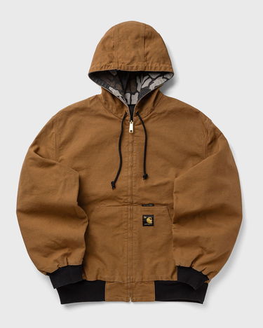 Bunda Carhartt WIP OG Active Hooded Canvas Jacket Camo Lined 50 Years Anniversary Hnedá | I036412.3GK02, 2