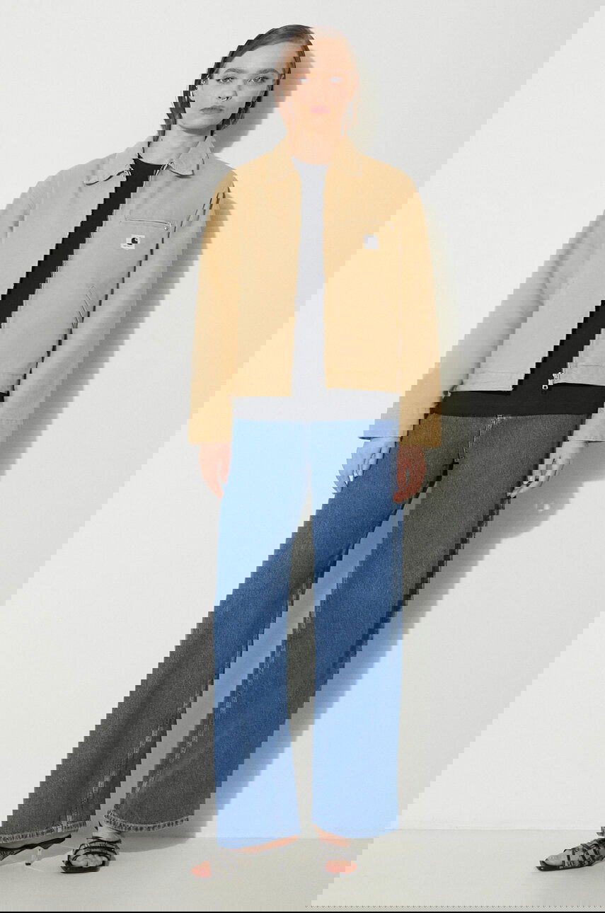 Džínsy Carhartt WIP Jeans Jens Pant High Waist Modrá | I032709.160, 1