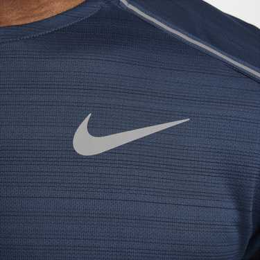 Tričko Nike Miler Running T-Shirt Short Sleeve Modrá | FZ4782-478, 2