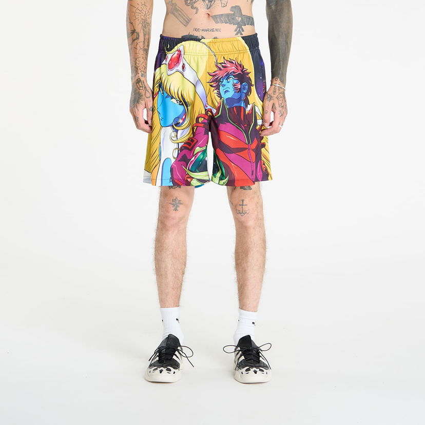 Šortky Pleasures PLEASURES Interstella Shorts Rôznofarebný | P25DP011-MULTI