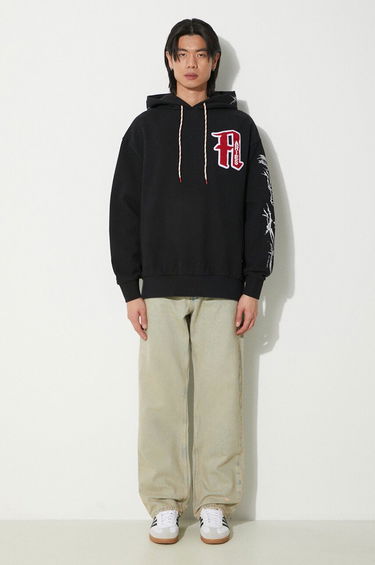 Mikina Aries Nothing Matters Embroidered Hoodie Čierna | SUAR20011X, 1