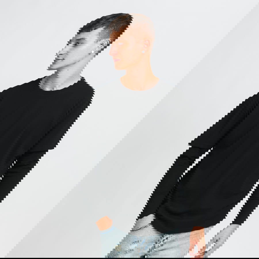 Tričko Urban Classics Oversized Shaped Double Layer Tee Čierna | TB2887 BLACK, 0
