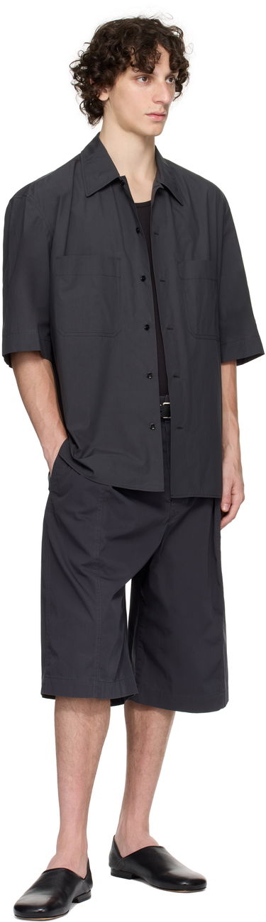 Košeľa LEMAIRE Lemaire Convertible Shirt Čierna | SH1175 LF1364, 3