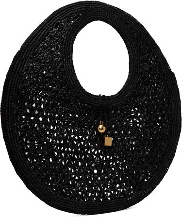 Tote bag Jacquemus Round Tote Čierna | 24H243BA387-3219, 1