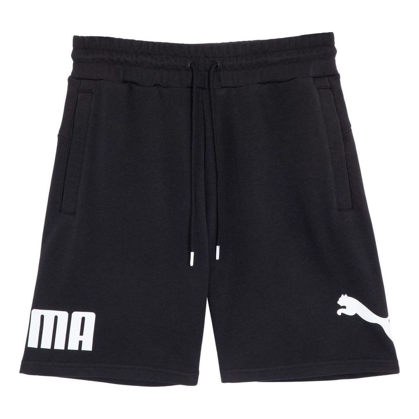 Šortky Puma Logo Casual Shorts Čierna | 683443-01, 0