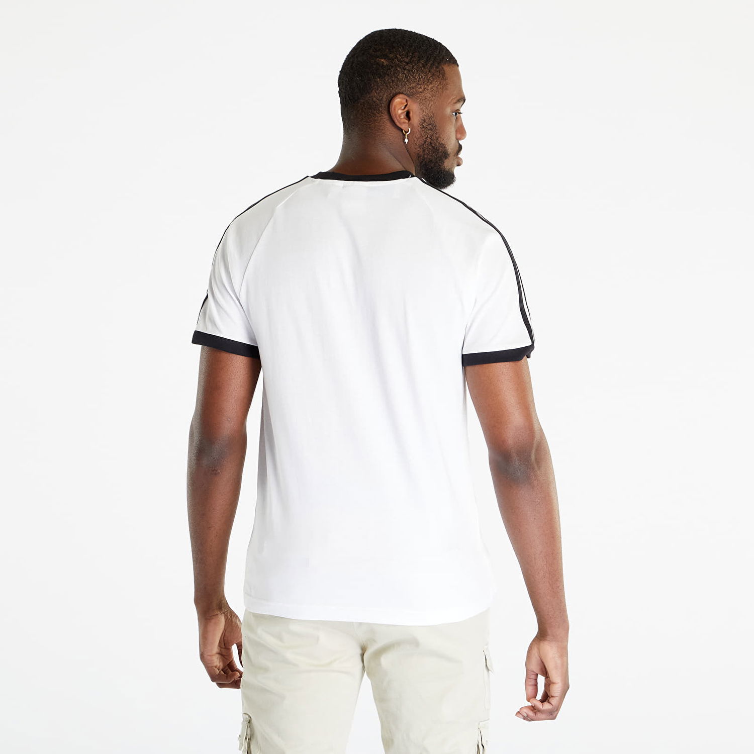 Tričko adidas Originals 3 Stripe Tee Biela | IA4846, 1