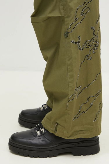 Cargo nohavice Maharishi Loose Fit Snopants Zelené | 5346.OLIVE, 3