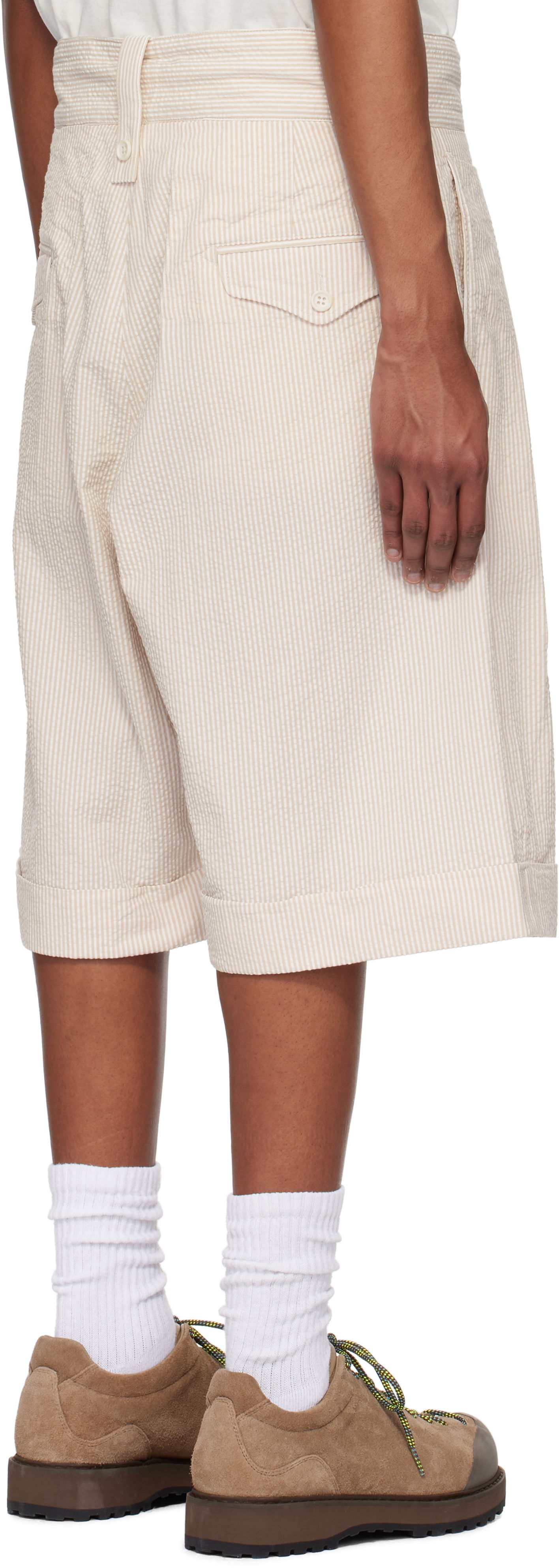 Engineered Garments Gurkha Seersucker Shorts