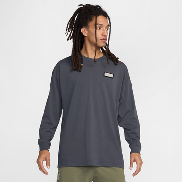 Tričko Nike Devin Booker Basketball Long Sleeve T-Shirt Šedá | HJ3344-060, 3