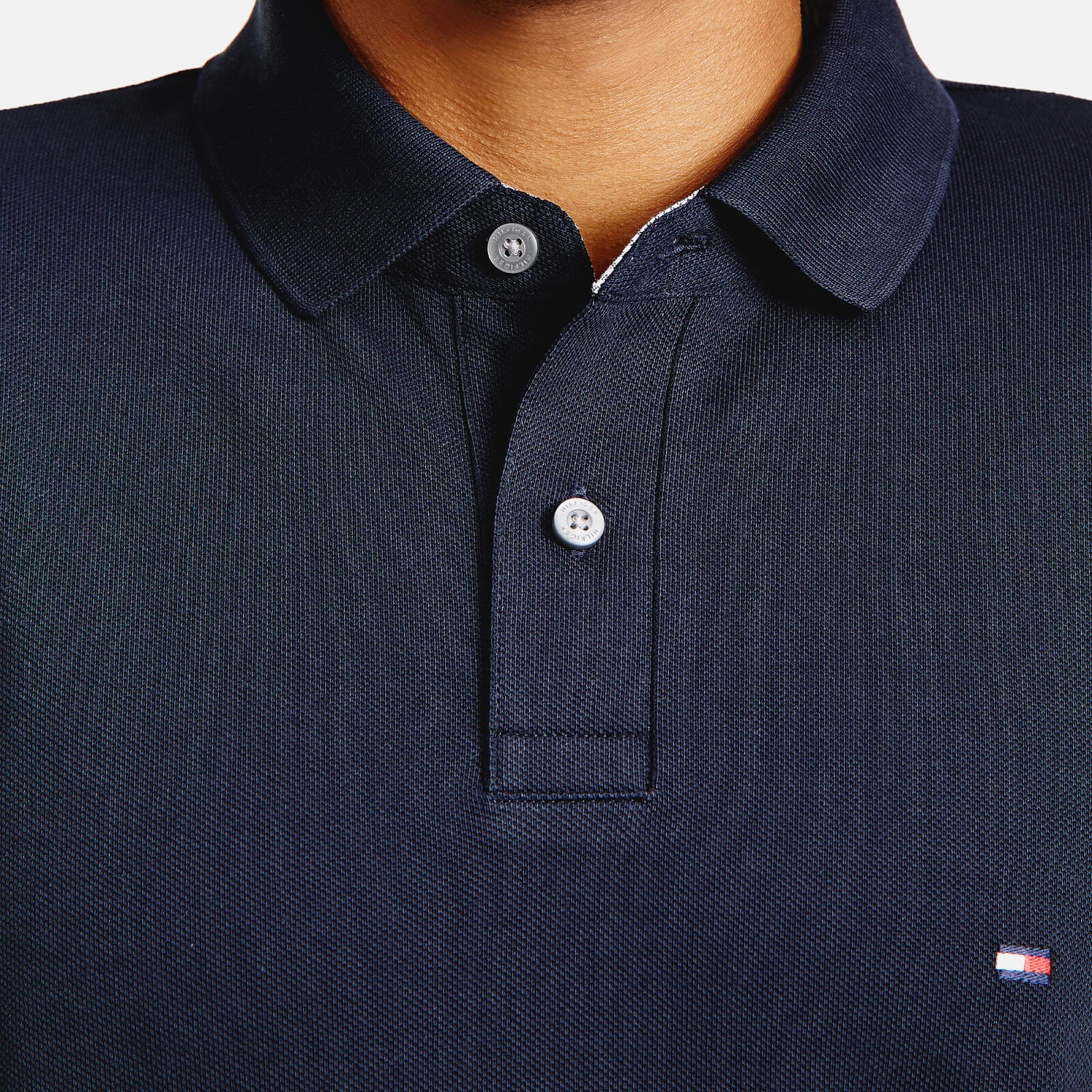 Polo tričko Tommy Hilfiger Tommy Hilfiger 1985 Cotton-Blend Polo Shirt Navy | MW0MW20183DW5, 0