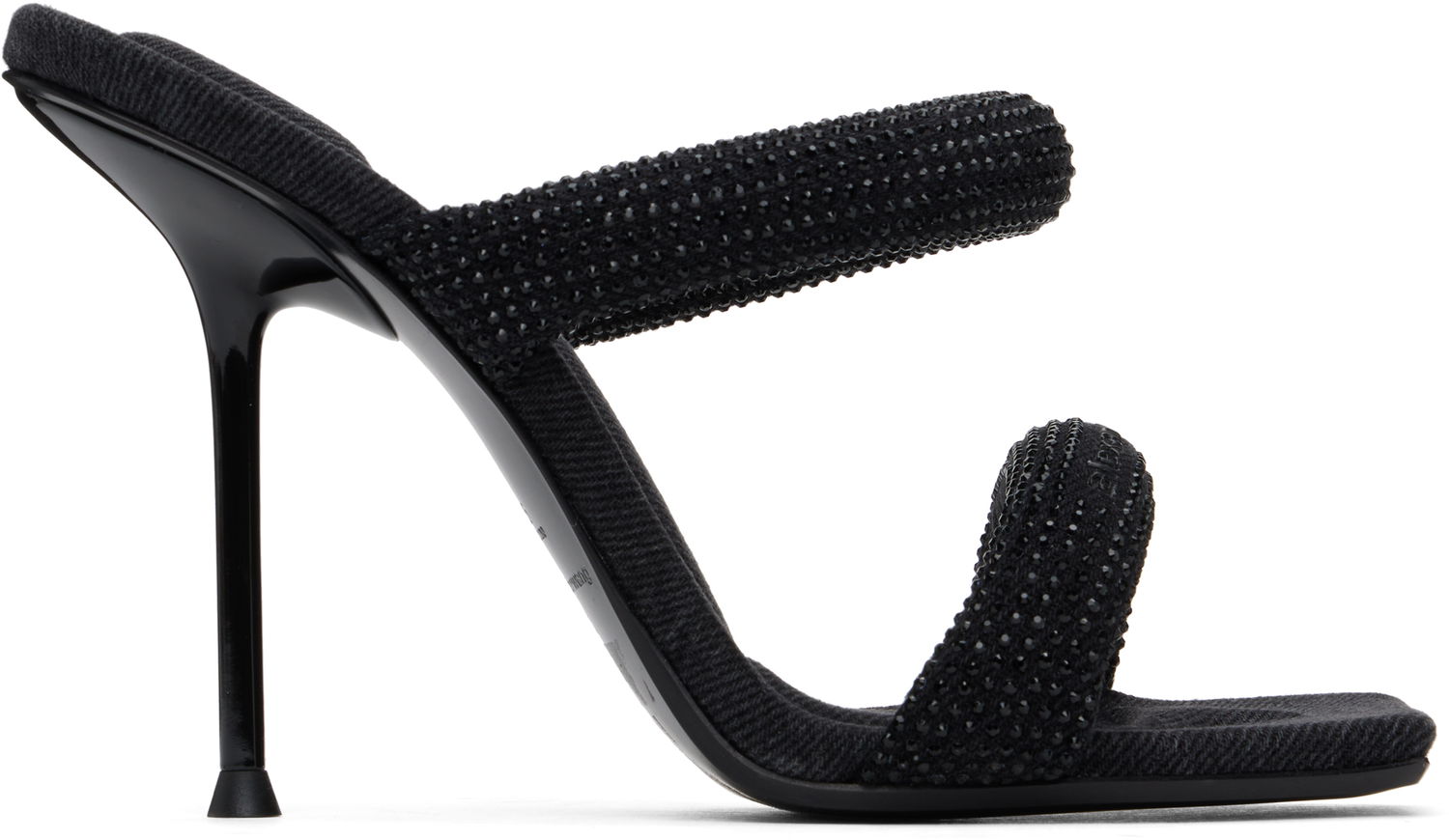 Tenisky a topánky Alexander Wang Alexander Wang Julie 105mm Heeled Sandals Čierna | 30125S004, 0