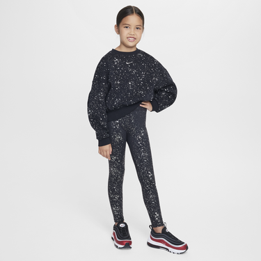 Mikina Nike Sportswear Club Fleece Crew Sweatshirt Čierna | HF4393-010, 3