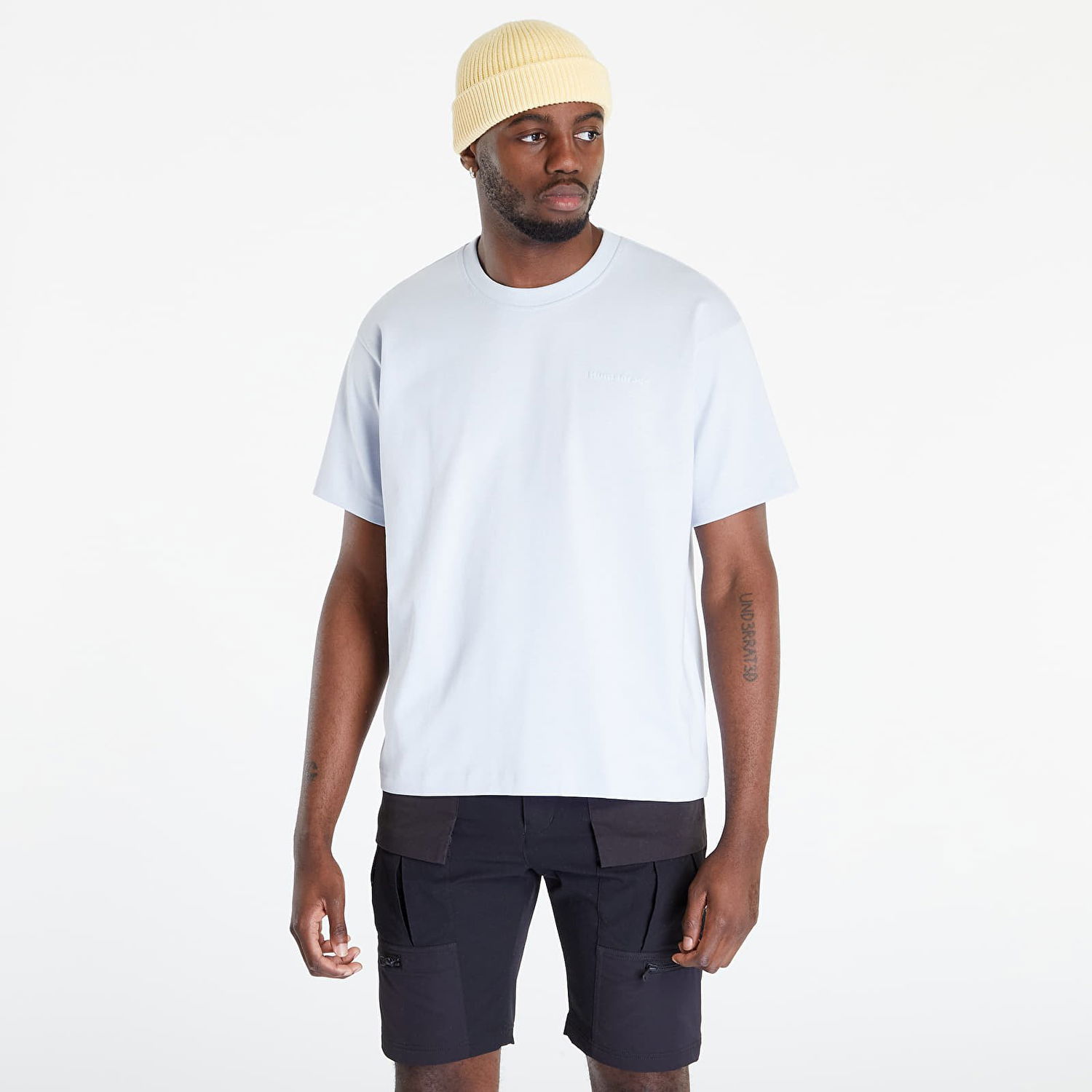 Tielko adidas Originals Pharrell Williams Basics Tee Modrá | HS4836, 0