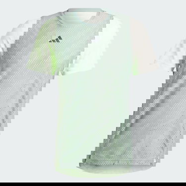 Tričko adidas Performance Tennis Pro Layering T-Shirt Zelené | IL7381, 4