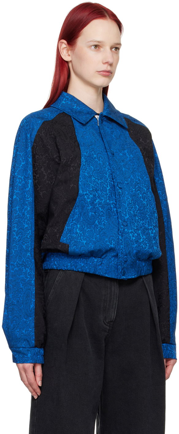 Jacquard Button-Up Jacket