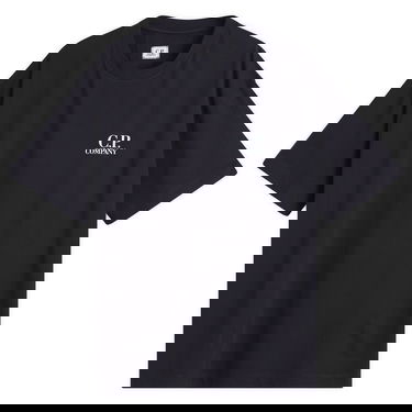 Tričko C.P. Company Logo Print T-Shirt Čierna | 19CMTS103A-005100W-888, 1